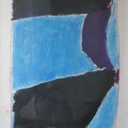 José Guerrero, Sin título, 1980. Gouache sobre papel