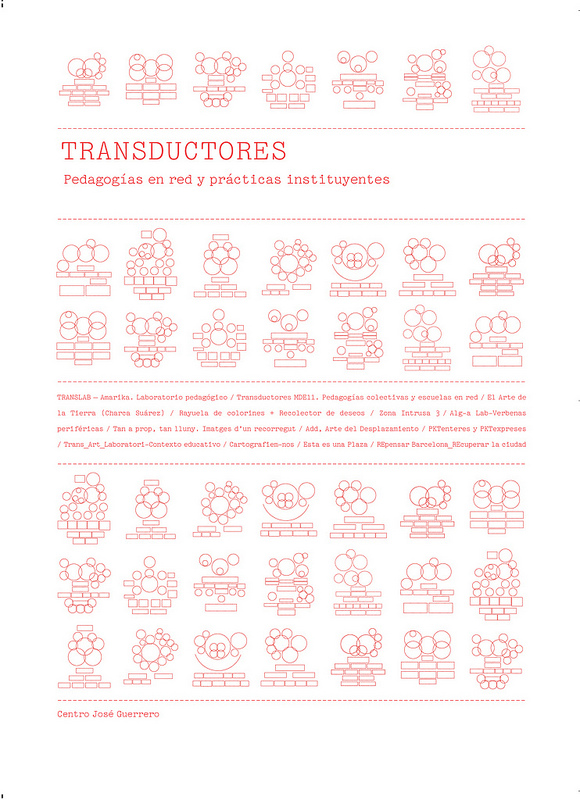 Portada del segundo libro de Transductores. Pedagogías en red y prácticas instituyentes.
