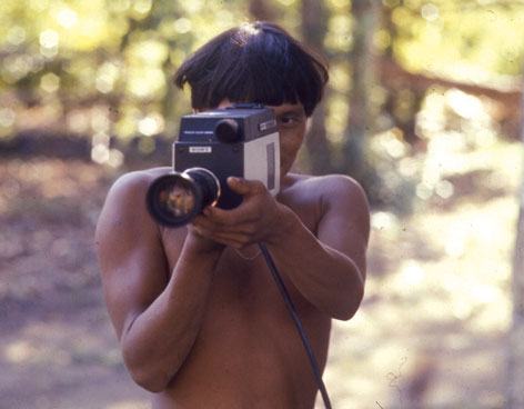 Yanomami With Camera, Juan Downey (1979)