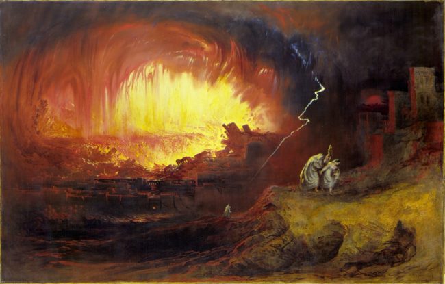 Sodoma y Gomorra, de John Martin